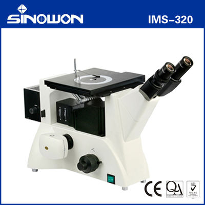 Umgekehrtes optisches metallurgisches Mikroskop 30mmx30mm Bewegungsbereich CE-zertifiziert