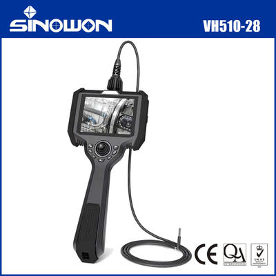 Direct View Portable Industrial Endoscope Kamera IP54 160000 Pixel VH510-28-300