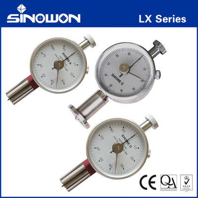 Twin Index Analog Durometer Portable Shore Härte Tester für Gummi-Kunststoff