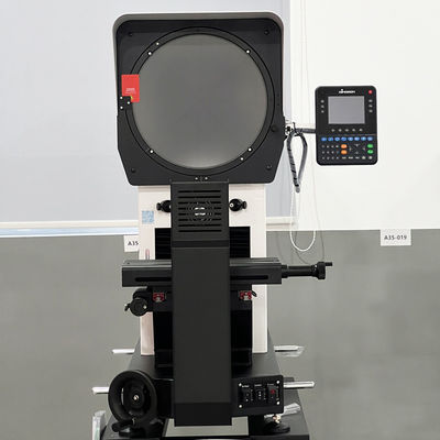 Horizontale Messung Digitalprofil Projektor Ø400mm eingebaut in Mini-Drucker