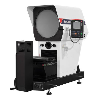 Horizontale Messung Digitalprofil Projektor Ø400mm eingebaut in Mini-Drucker